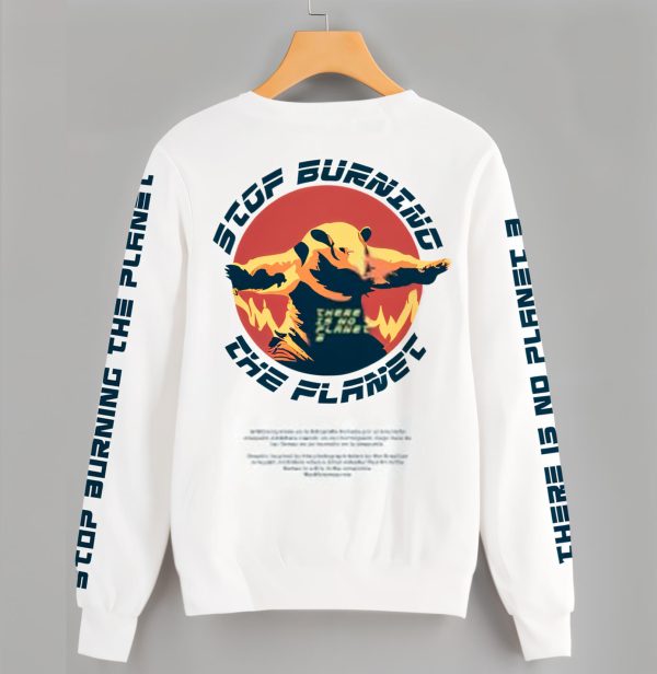 Polo Blanco "Oso Hormiguero Guardian"
