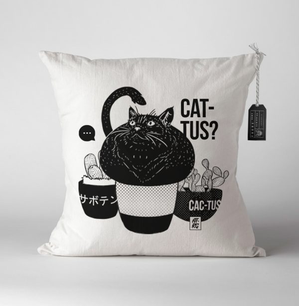 Cojín "CAT-TUS" 