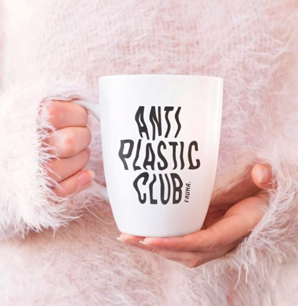 Taza de Cerámica "Anti Plastic Club"